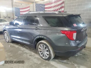 2020 Ford Explorer Limited with VIN 1FM5K8FW1LGC23133, listed as a Copart auction lot 40035984 with 38,642 mi miles. Bid and sale history available at carsss.com. Image 2.
