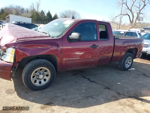 2008 Chevrolet Silverado 1500 LT w/1LT with VIN 2GCEC19CX81306736, listed as a IAAI auction lot 41598958 with 125,223 mi miles. Bid and sale history available at carsss.com. Image 15.