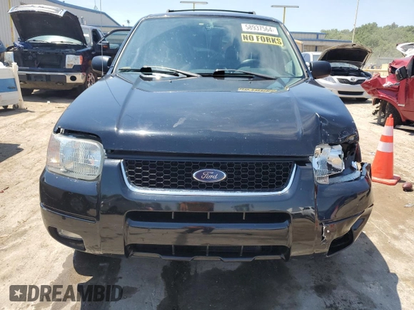 2003 Ford Escape Limited with VIN 1FMCU94113KE05720, listed as a Copart auction lot 58937564 with 120,020 mi miles and Salvage Title. Bid and sale history available at carsss.com. Image 5.