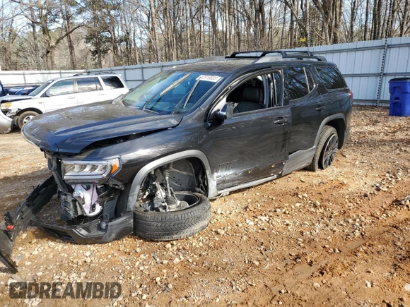 2023 GMC Acadia SLT with VIN 1GKKNMLS1PZ255801, listed as a Copart auction lot 42919585 with 24,233 mi miles and Salvage Title. Bid and sale history available at DreamBid. Image 1.
