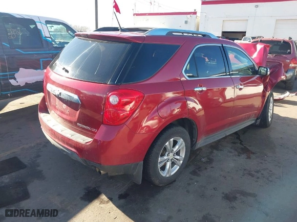 2013 Chevrolet Equinox LTZ with VIN 2GNFLGE32D6385479, listed as a IAAI auction lot 41262978 with 154,057 mi miles. Bid and sale history available at carsss.com. Image 4.