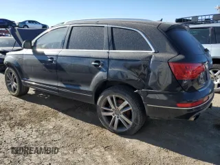 2015 Audi Q7 Premium Plus with VIN WA1LGAFE9FD002987, listed as a Copart auction lot 82804814 with Not Provided miles and Salvage Title. Bid and sale history available at DreamBid. Image 2.