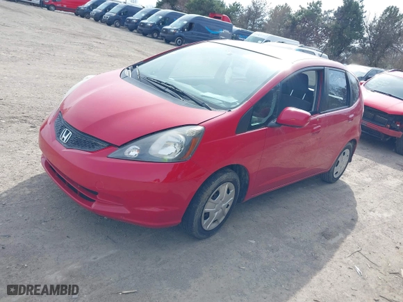 2013 Honda Fit with VIN JHMGE8H3XDC075496, listed as a IAAI auction lot 41863766 with 94,787 mi miles. Bid and sale history available at carsss.com. Image 18.