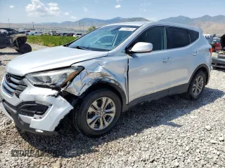 2014 Hyundai Santa Fe with VIN 5XYZTDLB8EG145713, listed as a Copart auction lot 61786675 with 180,314 mi miles and Salvage title. Bid and sale history available at DreamBid. Image 1.
