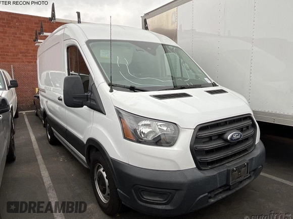 2020 Ford Transit Cargo with VIN 1FTYE1C86LKB62039, listed as a IAAI auction lot 42599731 with 102,656 mi miles and . Bid and sale history available at DreamBid. Image 15.