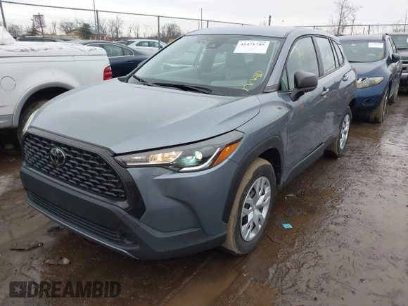 2022 Toyota Corolla Cross L with VIN 7MUAAABG3NV040858, listed as a IAAI auction lot 41471785 with 37,403 mi miles and . Bid and sale history available at DreamBid. Image 23.
