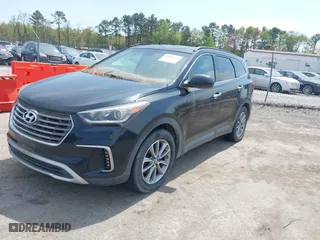 2017 Hyundai Santa Fe SE with VIN KM8SMDHF1HU217828, listed as a IAAI auction lot 42040245 with 111,569 mi miles. Bid and sale history available at carsss.com. Image 2.
