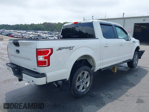 2019 Ford F-150 XL with VIN 1FTEW1EP4KFD31616, listed as a IAAI auction lot 42611556 with 78,001 mi miles and . Bid and sale history available at DreamBid. Image 4.