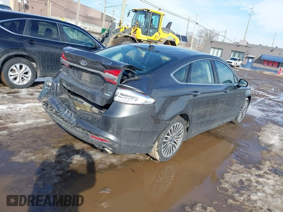 2017 Ford Fusion SE with VIN 3FA6P0HD6HR291618, listed as a IAAI auction lot 41649672 with 63,875 mi miles. Bid and sale history available at carsss.com. Image 4.