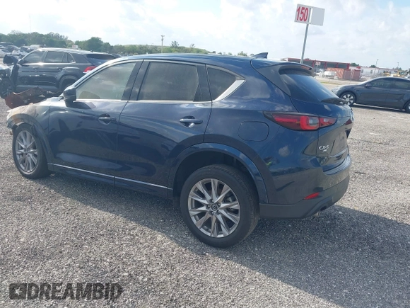 2024 Mazda CX-5 2.5 S Premium Package with VIN JM3KFBDL0R0422863, listed as a IAAI auction lot 40931512 with 1 mi miles. Bid and sale history available at carsss.com. Image 3.