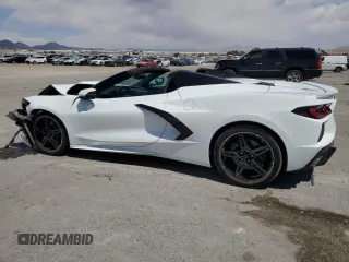 2025 Chevrolet Corvette 1LT with VIN 1G1YA3D41S5109063, listed as a Copart auction lot 53582085 with 686 mi miles and Salvage title. Bid and sale history available at DreamBid. Image 2.