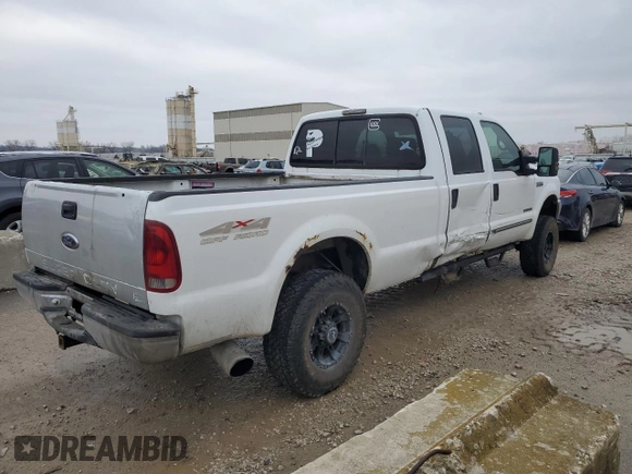 1999 Ford Super Duty F-250 XL with VIN 1FTNW21F1XEE68447, listed as a Copart auction lot 43470365 with 239,074 mi miles and Salvage Title. Bid and sale history available at carsss.com. Image 3.
