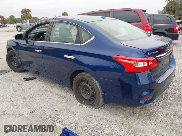 2016 Nissan Sentra SV with VIN 3N1AB7AP8GY253119, listed as a IAAI auction lot 41320608 with Not Provided miles and . Bid and sale history available at DreamBid. Image 3.