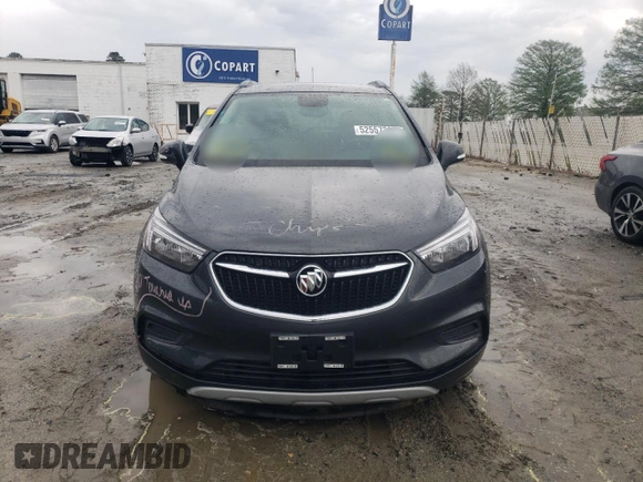 2018 Buick Encore Preferred with VIN KL4CJASBXJB669665, listed as a Copart auction lot 52557365 with 49,327 mi miles and Salvage Title. Bid and sale history available at DreamBid. Image 5.