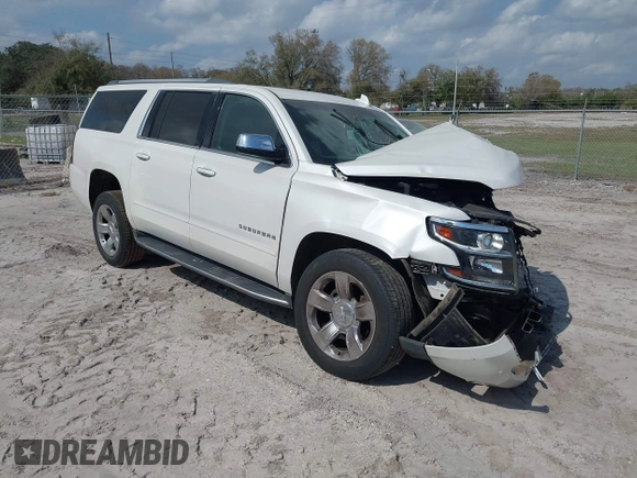 2017 Chevrolet Suburban Premier with VIN 1GNSKJKC0HR288648, listed as a IAAI auction lot 41579677 with Not Provided miles and . Bid and sale history available at DreamBid. Image 1.