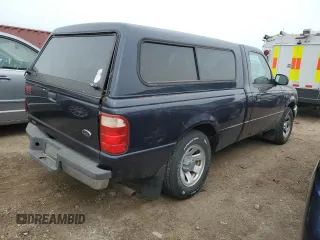 2001 Ford Ranger XL with VIN 1FTYR10C51PA40611, listed as a Copart auction lot 51358185 with 120,286 mi miles and Salvage Title. Bid and sale history available at carsss.com. Image 3.