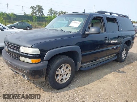 2003 Chevrolet Suburban Z71 with VIN 3GNFK16T23G325753, listed as a IAAI auction lot 42409253 with 247,494 mi miles and . Bid and sale history available at DreamBid. Image 2.
