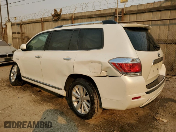 2011 Toyota Highlander Hybrid Limited with VIN JTEDC3EH6B2003044, listed as a Copart auction lot 87972595 with 193,125 mi miles and Salvage Title. Bid and sale history available at carsss.com. Image 2.