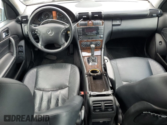 2006 Mercedes-Benz C 280 Luxury with VIN WDBRF92J26F738404, listed as a Copart auction lot 59291165 with 86,479 mi miles and Salvage title. Bid and sale history available at DreamBid. Image 8.