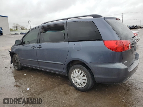 2006 Toyota Sienna CE with VIN 5TDZA23C66S565025, listed as a Copart auction lot 51615425 with 49,090 mi miles and Salvage title. Bid and sale history available at DreamBid. Image 2.