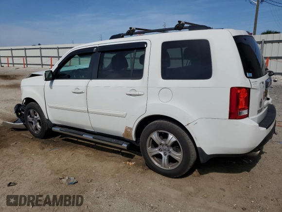 2012 Honda Pilot EX-L with VIN 5FNYF3H5XCB042698, listed as a Copart auction lot 54276655 with 223,223 mi miles and Salvage Title. Bid and sale history available at carsss.com. Image 2.