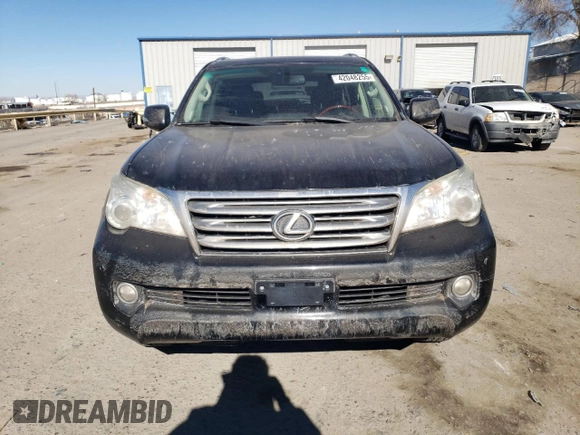2013 Lexus GX 460 with VIN JTJBM7FX6D5055679, listed as a Copart auction lot 42048255 with 110,491 mi miles and Salvage title. Bid and sale history available at DreamBid. Image 5.