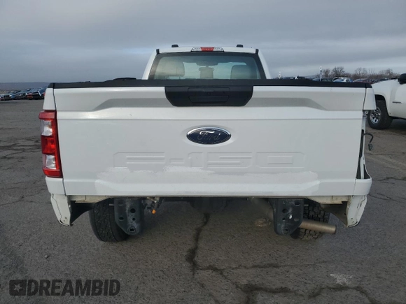 2022 Ford F-150 XL with VIN 1FTMF1EB3NKD69950, listed as a Copart auction lot 87855855 with 37,001 mi miles and Salvage title. Bid and sale history available at DreamBid. Image 6.