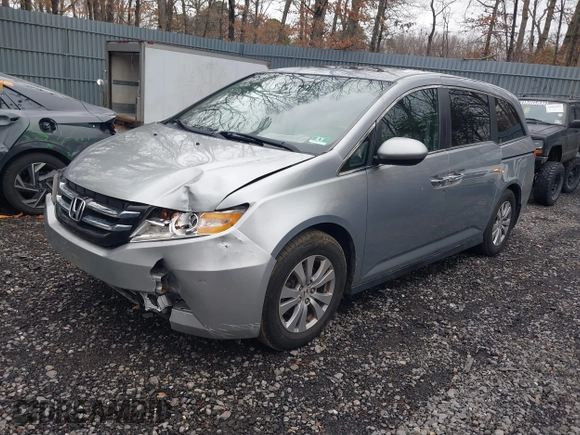 2016 Honda Odyssey EX-L with VIN 5FNRL5H61GB147766, listed as a IAAI auction lot 41822141 with 105,261 mi miles and . Bid and sale history available at DreamBid. Image 17.
