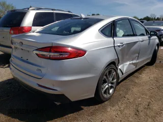 2019 Ford Fusion SEL with VIN 3FA6P0CD5KR253148, listed as a Copart auction lot 50367674 with 44,718 mi miles and Salvage Title. Bid and sale history available at carsss.com. Image 3.