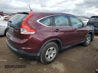 2013 Honda CR-V LX with VIN 5J6RM4H38DL029150, listed as a Copart auction lot 51941335 with 149,775 mi miles and Salvage Title. Bid and sale history available at DreamBid. Image 3.