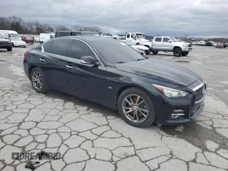 2017 Infiniti Q50 Premium with VIN JN1EV7AR0HM838405, listed as a Copart auction lot 47874455 with 87,383 mi miles and Clean Title. Bid and sale history available at carsss.com. Image 4.