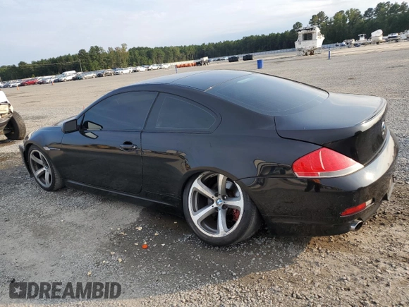 2007 BMW 6 Series 650i z VIN WBAEH13577CR52351, wystawiony jako Copart lot #72886154 z przebiegiem 77 410 mil mil oraz Szkoda całkowita • Salvage title. Historia ofert i sprzedaży dostępna na DreamBid. Obrazek 2.