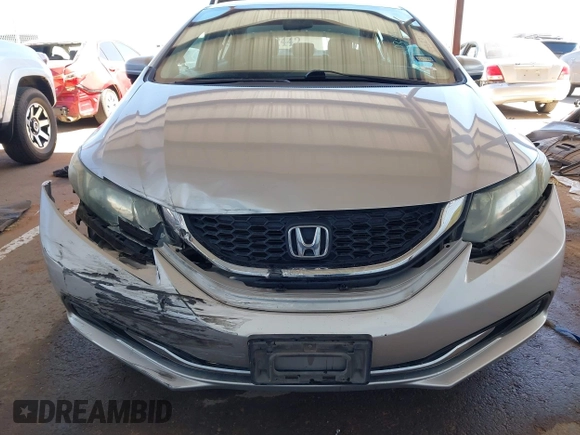 2015 Honda Civic Sedan SE with VIN 19XFB2F70FE098628, listed as a IAAI auction lot 41722712 with 92,493 mi miles. Bid and sale history available at carsss.com. Image 6.