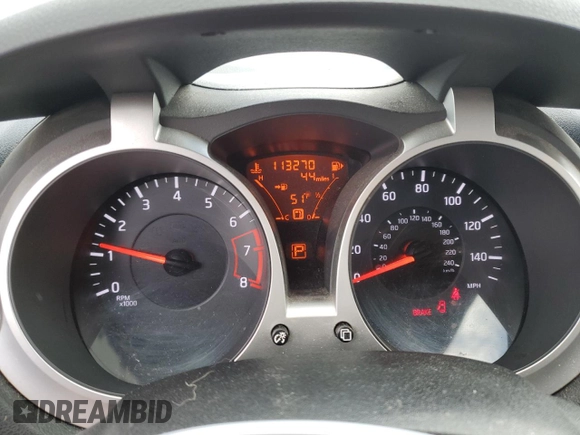 2013 Nissan Juke SV with VIN JN8AF5MV5DT214951, listed as a Copart auction lot 81961874 with 113,270 mi miles and Salvage Title. Bid and sale history available at carsss.com. Image 9.