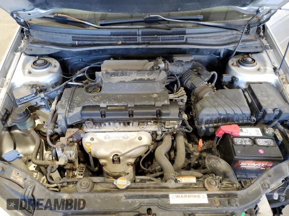 2009 Kia Spectra EX with VIN KNAFE221X95650545, listed as a Copart auction lot 74496974 with 203,752 mi miles and Non Repairable. Bid and sale history available at carsss.com. Image 11.