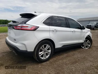 2020 Ford Edge SEL with VIN 2FMPK4J96LBB04620, listed as a Copart auction lot 62301645 with 54,621 mi miles and Salvage title. Bid and sale history available at DreamBid. Image 3.
