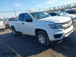 2019 Chevrolet Colorado 4WD Work Truck with VIN 1GCHTBEA3K1233097, listed as a IAAI auction lot 41667849 with 107,720 mi miles. Bid and sale history available at carsss.com. Image 1.