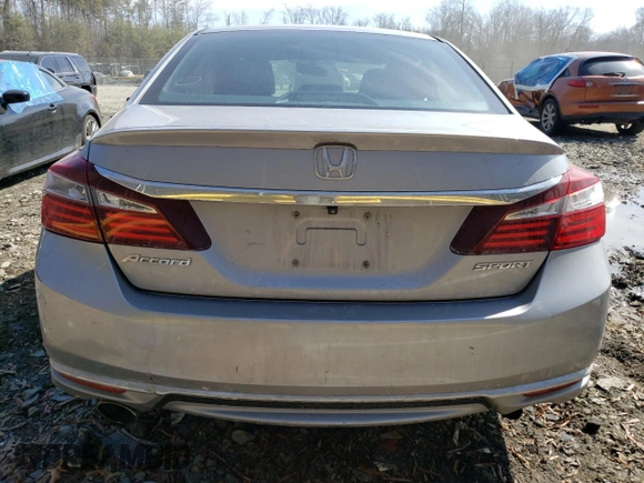 2016 Honda Accord Sport с VIN 1HGCR2F57GA179094, выставлен на аукционе Copart как лот 46917835 с пробегом Не указан миль и Списание • Salvage title. История ставок и продаж доступна на DreamBid. Изображение 6.