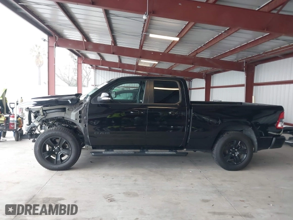 2021 Ram 1500 Big Horn with VIN 1C6SRFBT7MN822643, listed as a IAAI auction lot 41488463 with 63,753 mi miles. Bid and sale history available at carsss.com. Image 15.