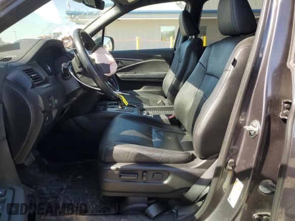 2019 Honda Passport EX-L with VIN 5FNYF7H58KB003906, listed as a Copart auction lot 46312795 with 59,417 mi miles and Salvage Title. Bid and sale history available at carsss.com. Image 7.