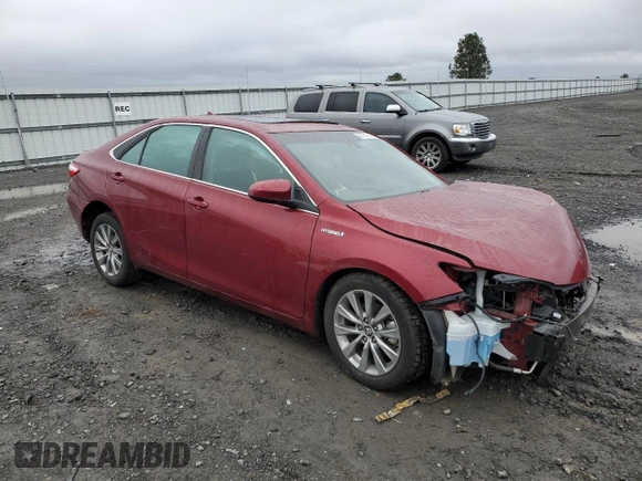 2017 Toyota Camry Hybrid LE with VIN 4T1BD1FK4HU213965, listed as a Copart auction lot 82191244 with 0 mi miles and Salvage Title. Bid and sale history available at carsss.com. Image 4.