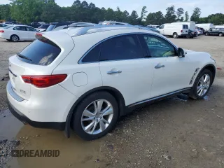 2012 Infiniti FX with VIN JN8AS1MWXCM155966, listed as a Copart auction lot 55132465 with 115,802 mi miles and Salvage title. Bid and sale history available at DreamBid. Image 3.