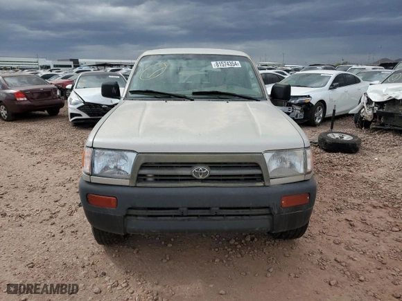 1997 Toyota 4Runner with VIN JT3GM84R0V0017175, listed as a Copart auction lot 81574354 with 283,217 mi miles and Clean Title. Bid and sale history available at carsss.com. Image 5.