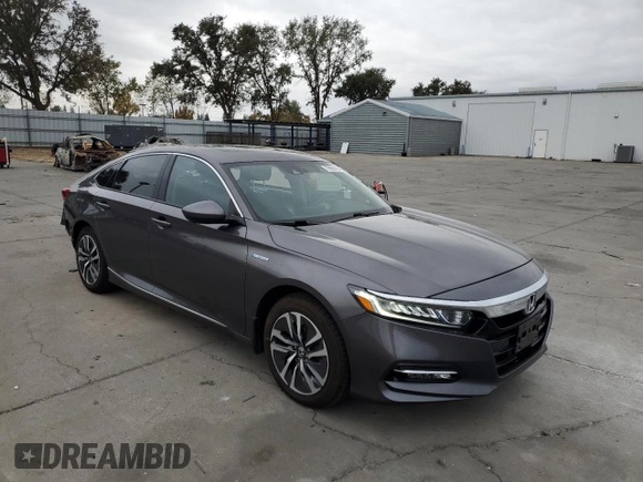2019 Honda Accord EX with VIN 1HGCV3F49KA005562, listed as a Copart auction lot 79962424 with 48,355 mi miles and Salvage title. Bid and sale history available at DreamBid. Image 4.