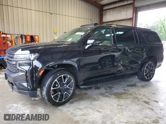 2022 Chevrolet Suburban RST with VIN 1GNSKEKD0NR339979, listed as a Copart auction lot 57858355 with 20,359 mi miles and Salvage title. Bid and sale history available at DreamBid. Image 1.