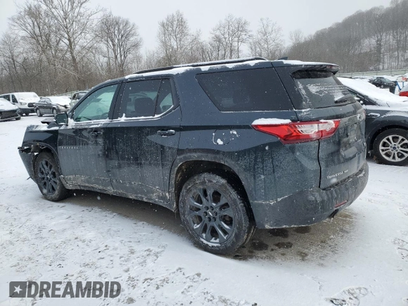 2019 Chevrolet Traverse RS with VIN 1GNEVJKW7KJ305949, listed as a Copart auction lot 45947775 with 172,597 mi miles and Salvage Title. Bid and sale history available at carsss.com. Image 2.