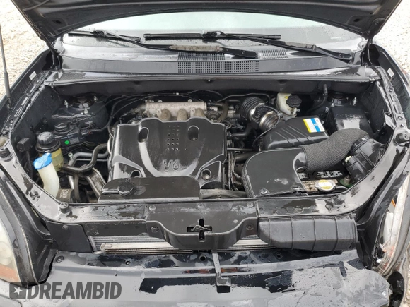 2009 Hyundai Tucson SE with VIN KM8JN72D49U975875, listed as a Copart auction lot 76923954 with 167,155 mi miles and Salvage Title. Bid and sale history available at carsss.com. Image 12.