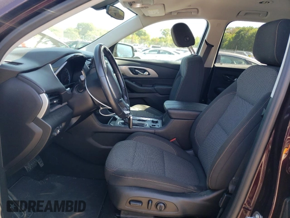 2018 Chevrolet Traverse LT Cloth with VIN 1GNERGKW2JJ160342, listed as a Copart auction lot 70833964 with 53,659 mi miles and Salvage Title. Bid and sale history available at carsss.com. Image 7.