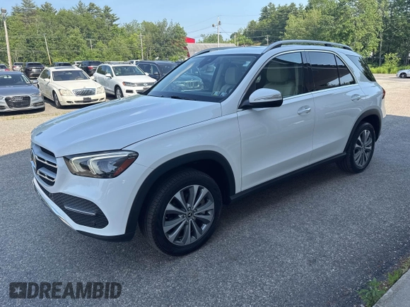 2020 Mercedes-Benz GLE 350 z VIN 4JGFB4KB1LA010038, wystawiony jako IAAI lot #42585513 z przebiegiem 98 665 mil mil oraz . Historia ofert i sprzedaży dostępna na DreamBid. Obrazek 2.