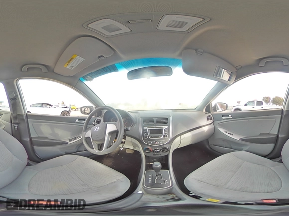2017 Hyundai Accent SE with VIN KMHCT4AEXHU171585, listed as a Copart auction lot 75703923 with Not Provided miles and . Bid and sale history available at DreamBid. Image 12.